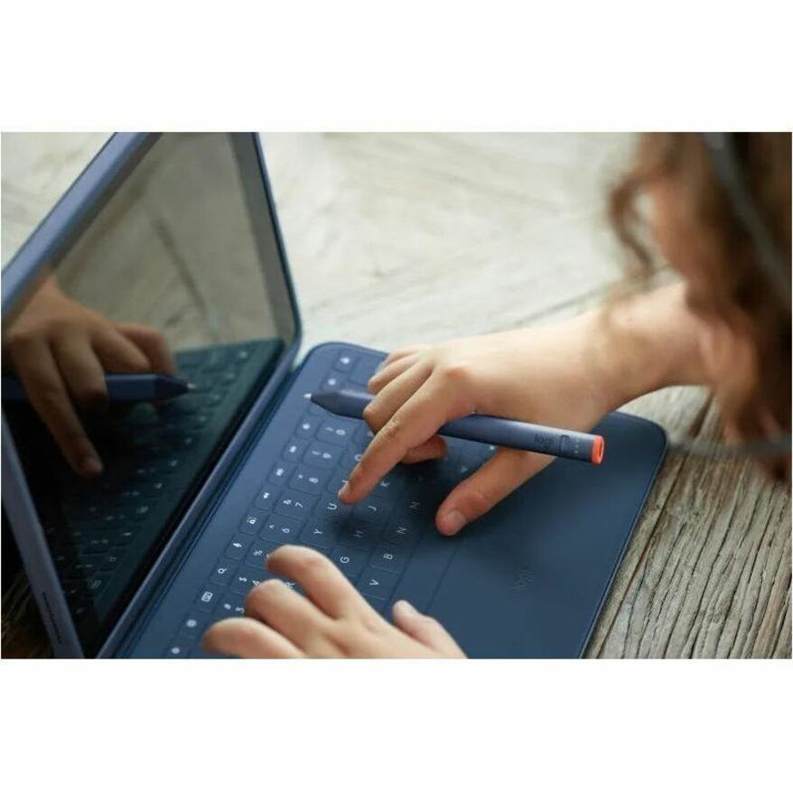 Logitech Rugged Combo 4 Rugged Keyboard/Cover Case (Folio) for 10.9" Apple iPad (10th Generation) Tablet - 920-011133