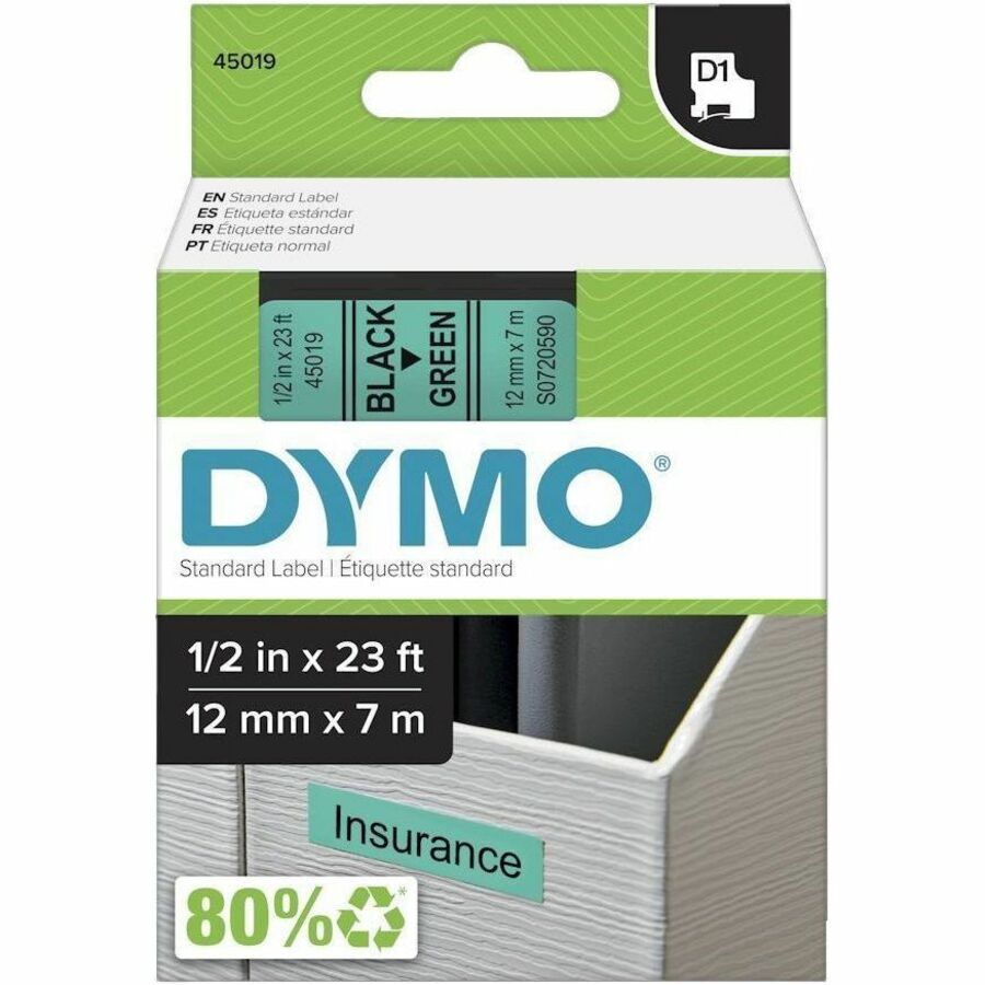 Dymo D1 Gloss Tape Cassette - S0720590