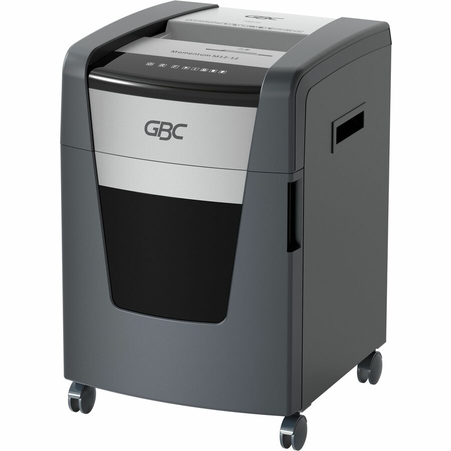 GBC Momentum Paper Shredder, M12-12, Micro-Cut, Anti-Jam, 12 Sheets - WSM177003