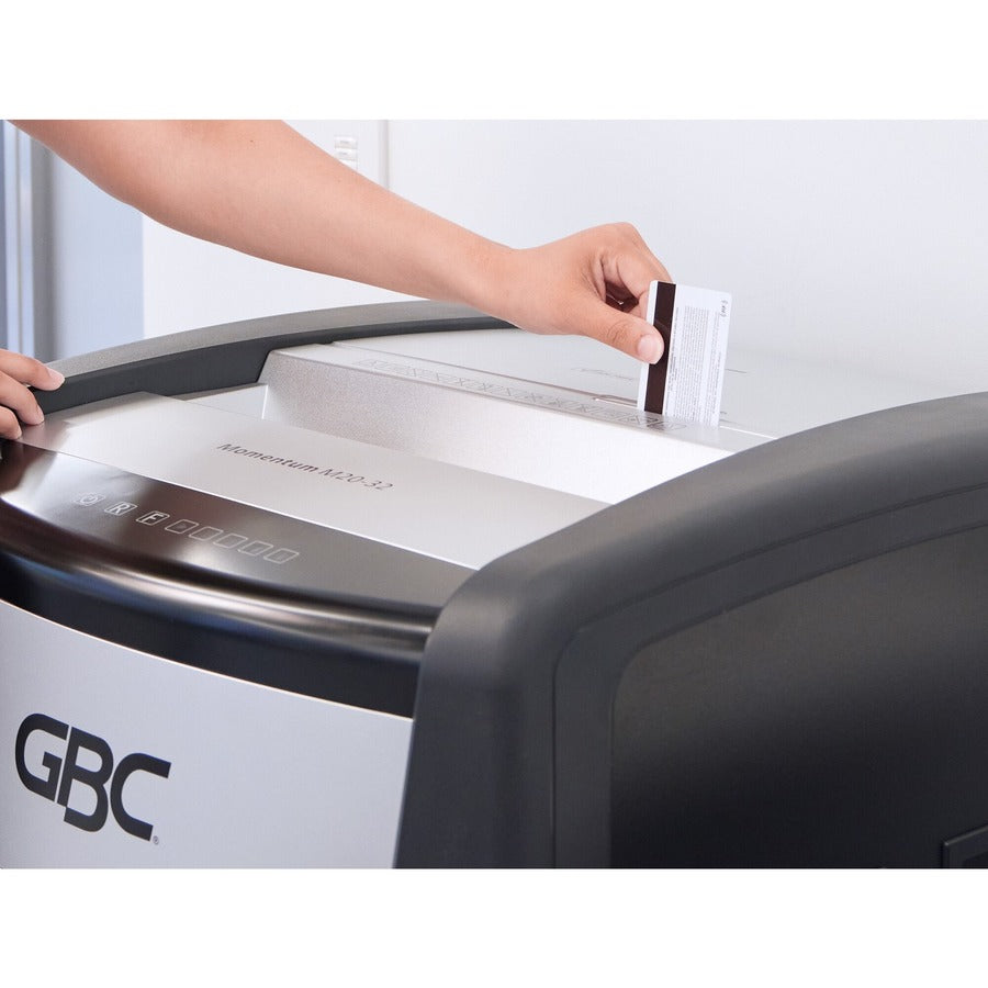 GBC Momentum Paper Shredder, M20-32, Micro-Cut, Anti-Jam, 20 Sheets - WSM177006