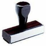 Derome ES27 Rubber Stamp