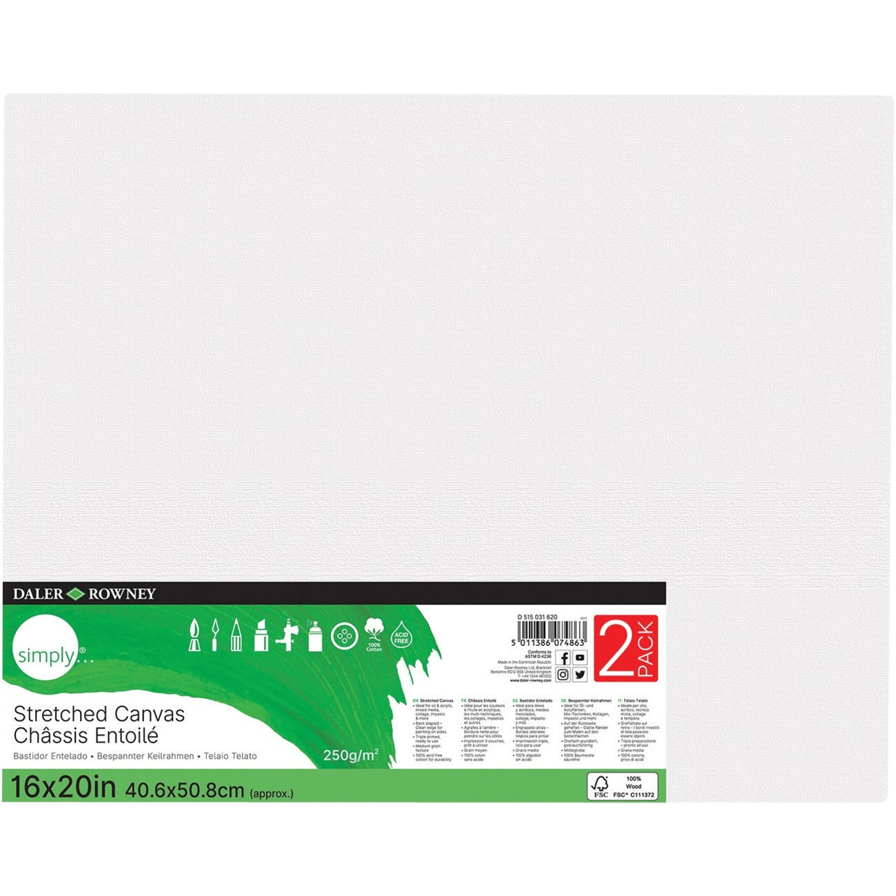 Dixon D515031620 Canvas Panel
