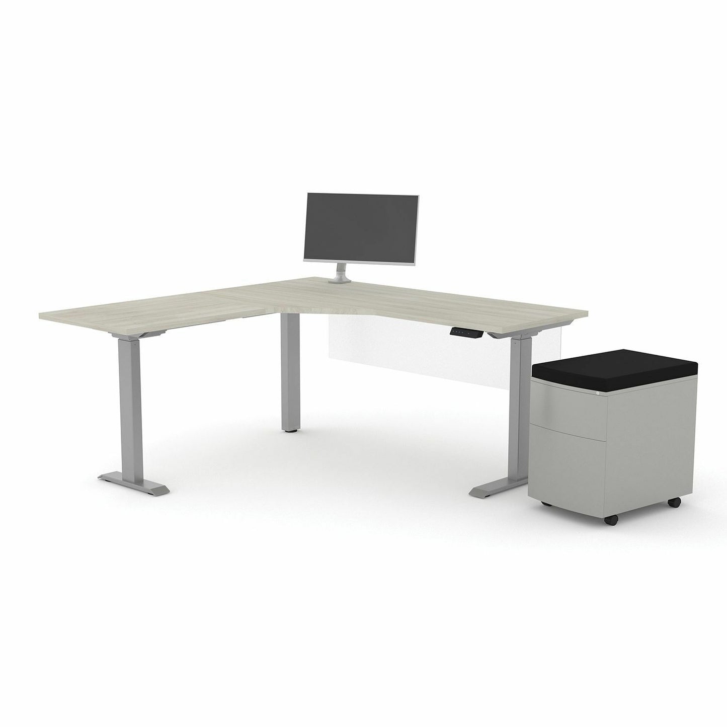 HDL L-Shape Height Adjustable Desk