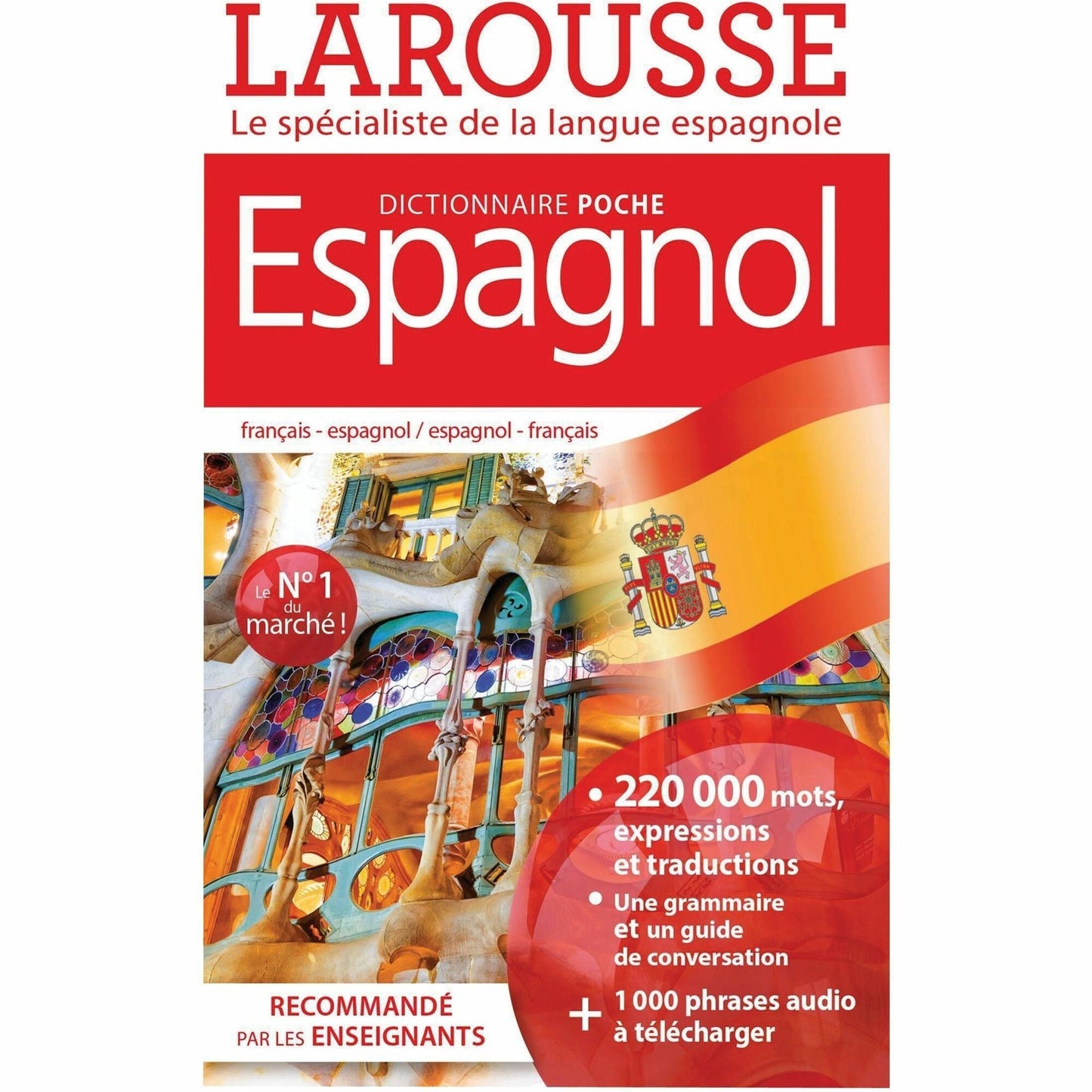 LES MESSAGERIES ADP Dict. Larousse Pocket Spanish Printed Book