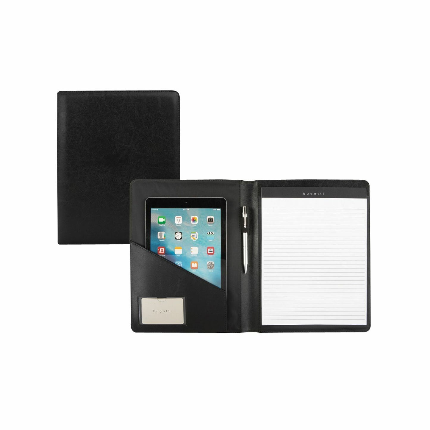 bugatti Carrying Case for 13" Tablet, ID Card - Black