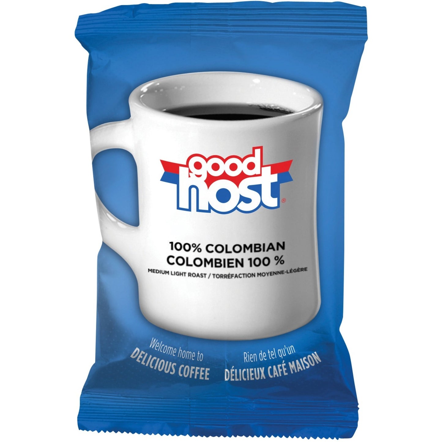 Good Host 100% Colombian Medium Light Roast Coffee Packs