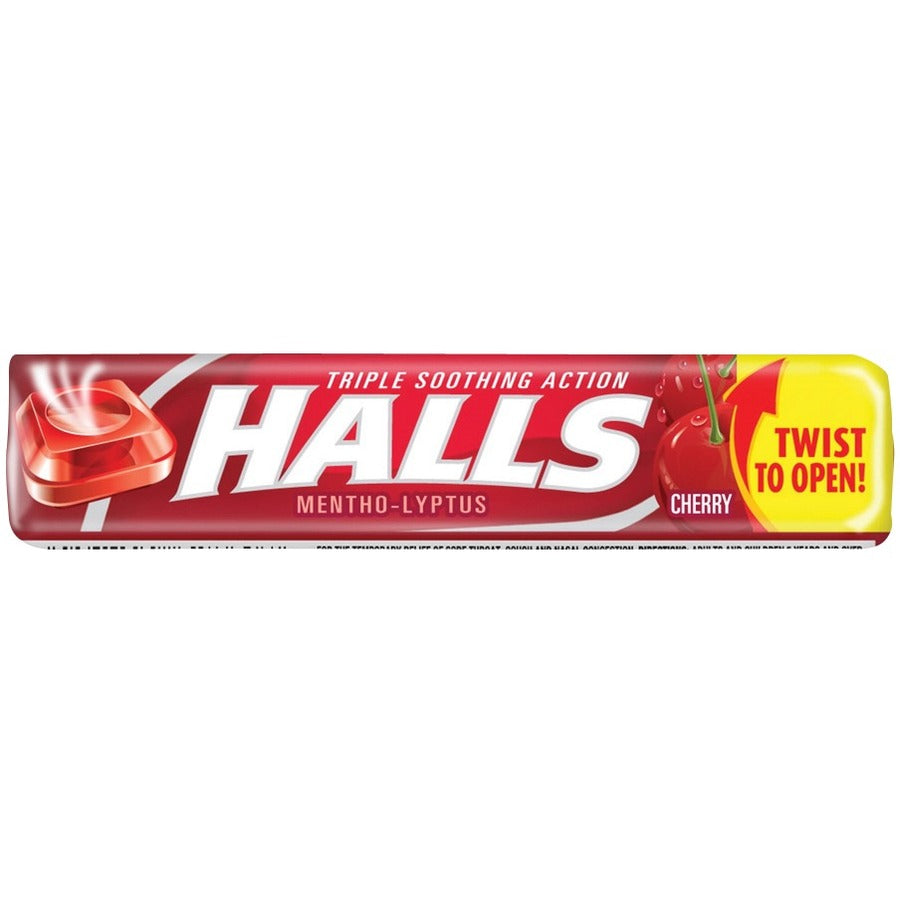 Halls Cherry Cough Drops
