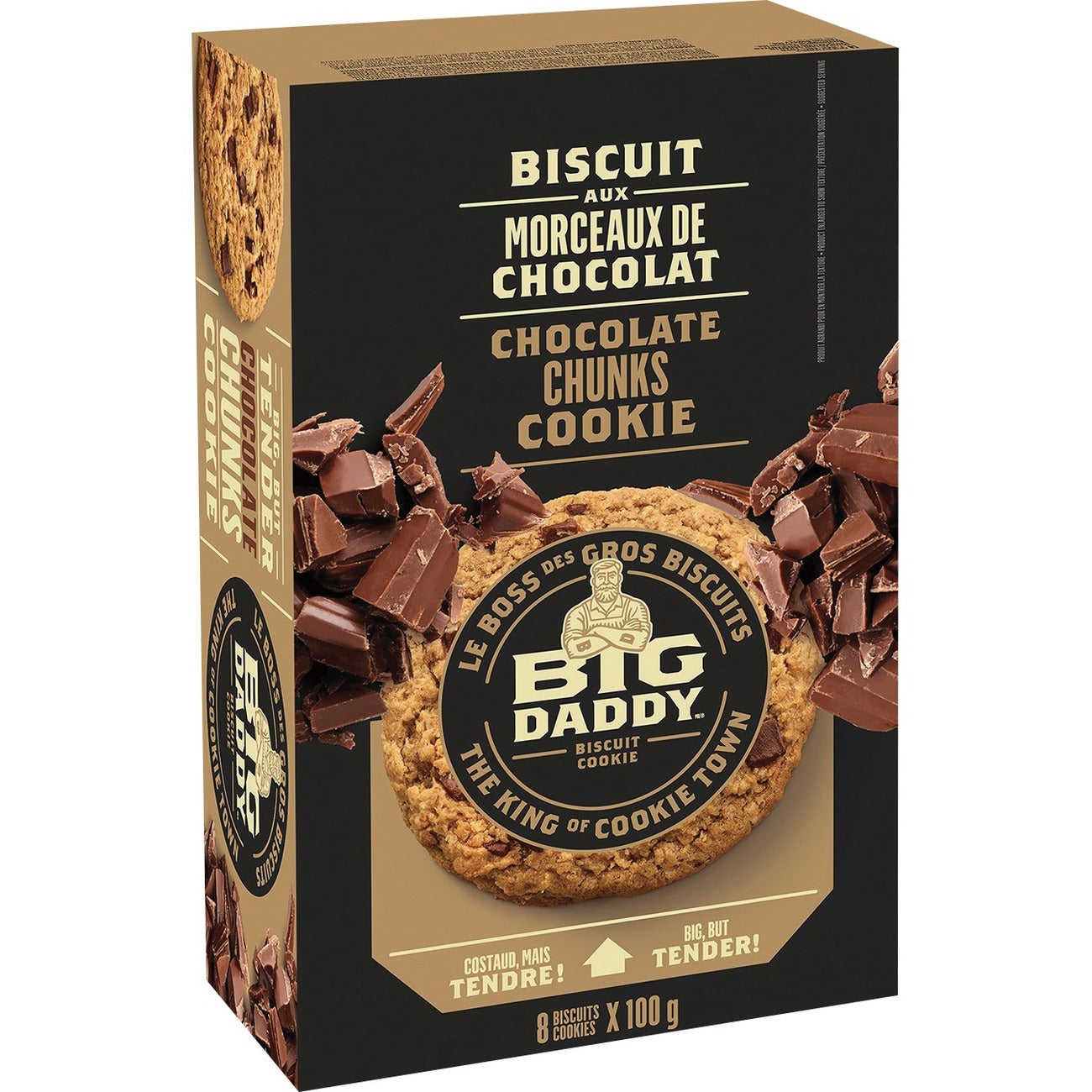Big Daddy Chocolate Chunks Cookies