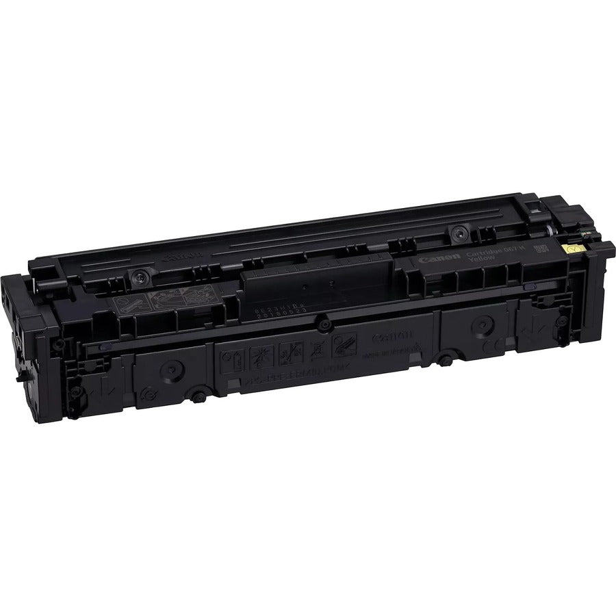 Canon 067 Original High Yield Laser Toner Cartridge - Yellow - 1 Each - 5103C001