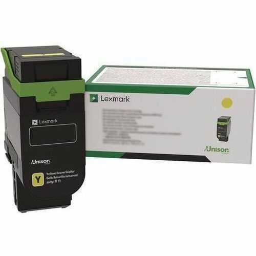 Lexmark Original High Yield Laser Toner Cartridge - Return Program - Yellow Pack