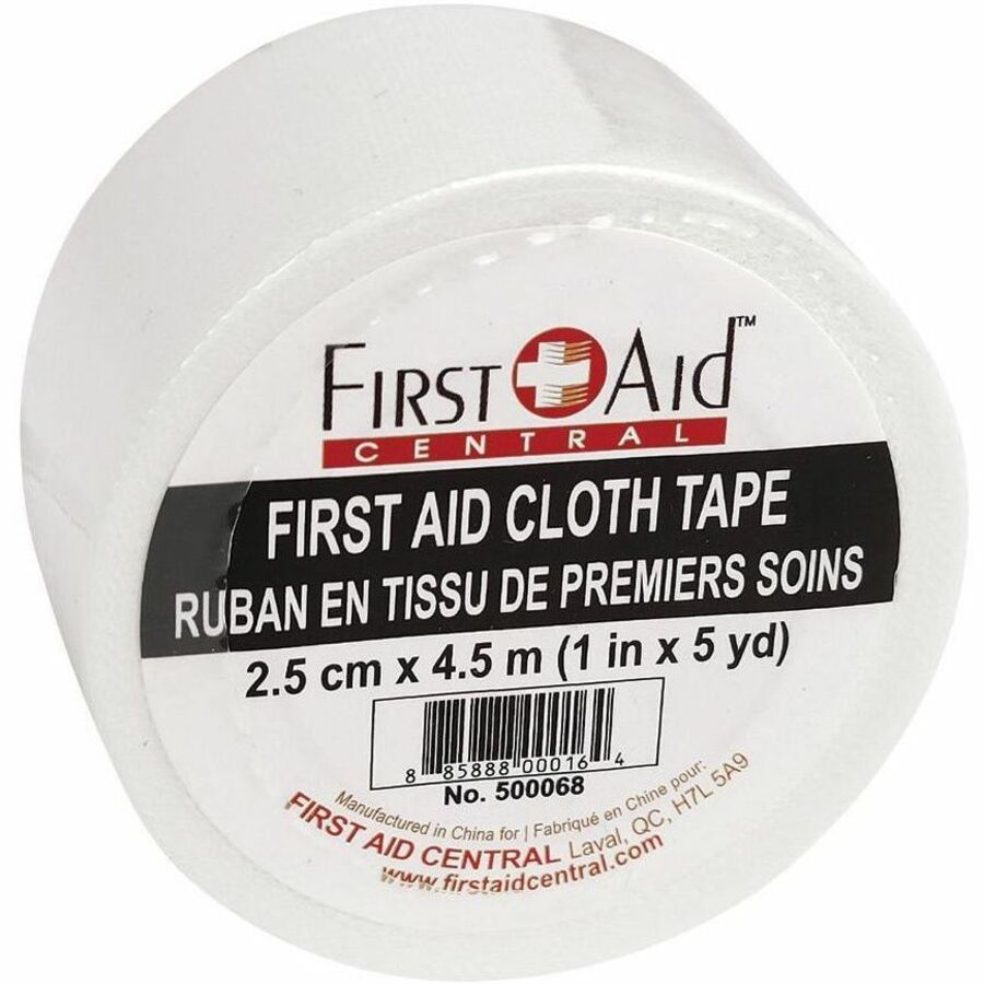 First Aid Central Cloth Tape, 2.5 cm x 4.5m (1" x 5yd)