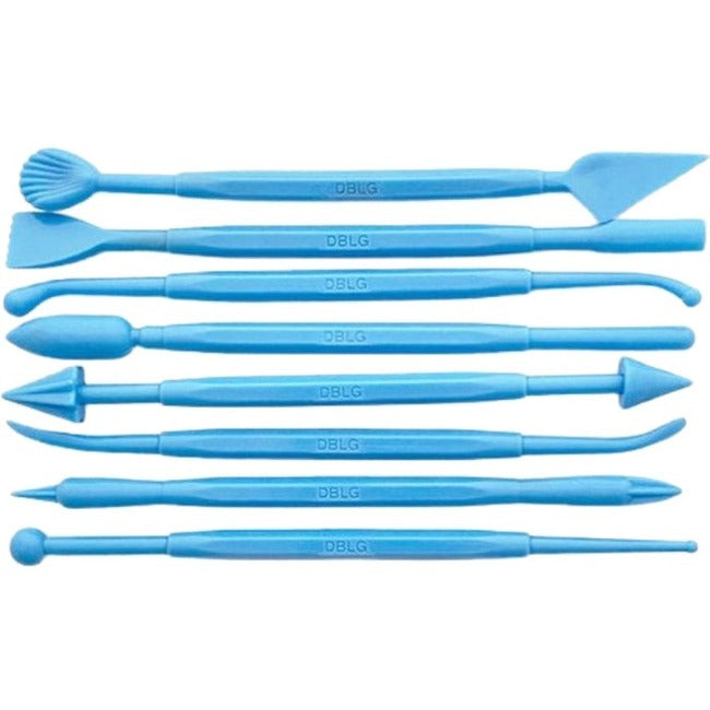 DBLG Import Plastic Double-ended Clay Tools