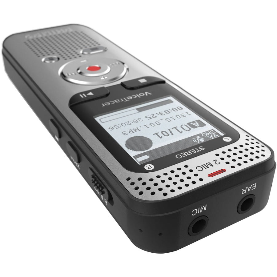 Philips VoiceTracer DVT2015 8GB Voice Recorder with Sembly Cloud Speech-to-Text Software - DVT2015