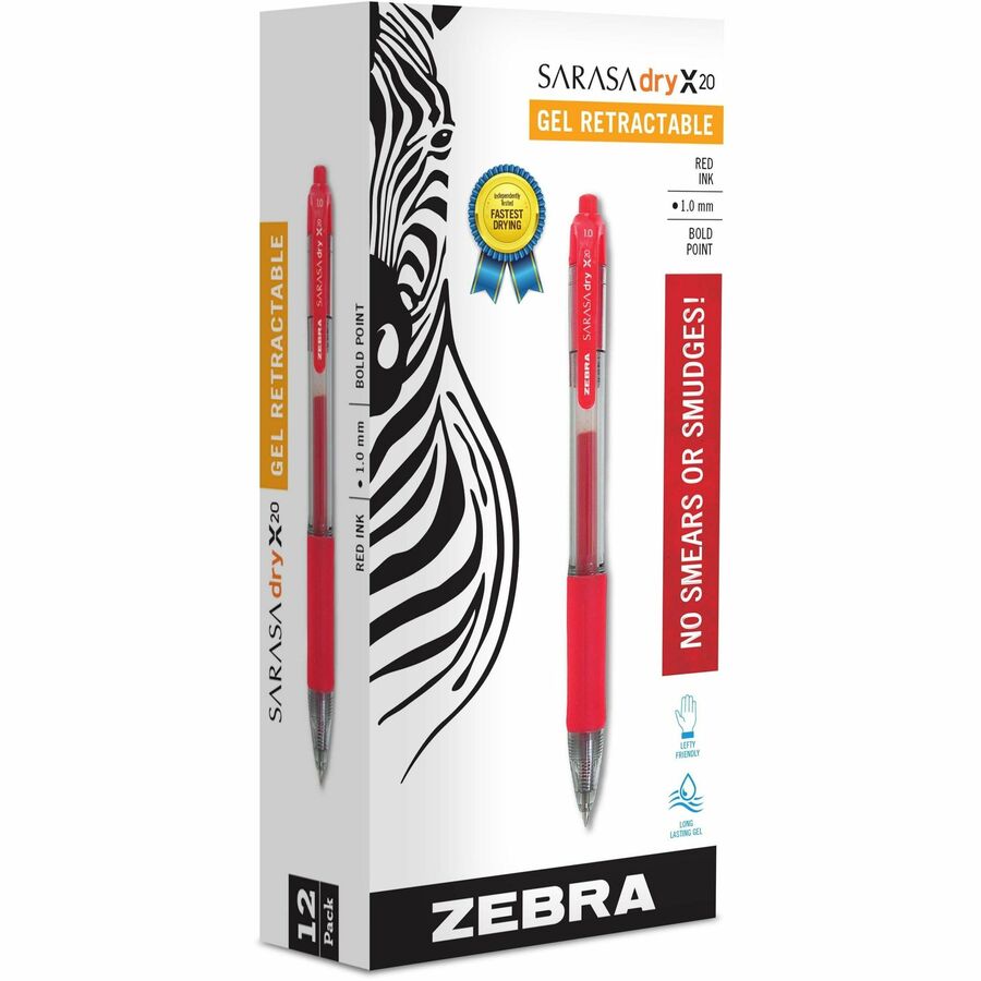 Zebra SARASA dry X20 Retractable Gel Pen - 46830CA
