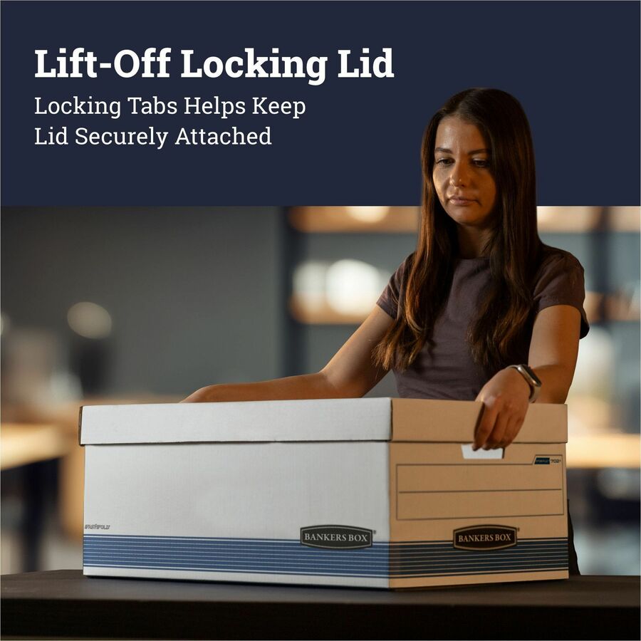 Bankers Box Stor/File Storage Box -24" Legal - 00702-NVXC