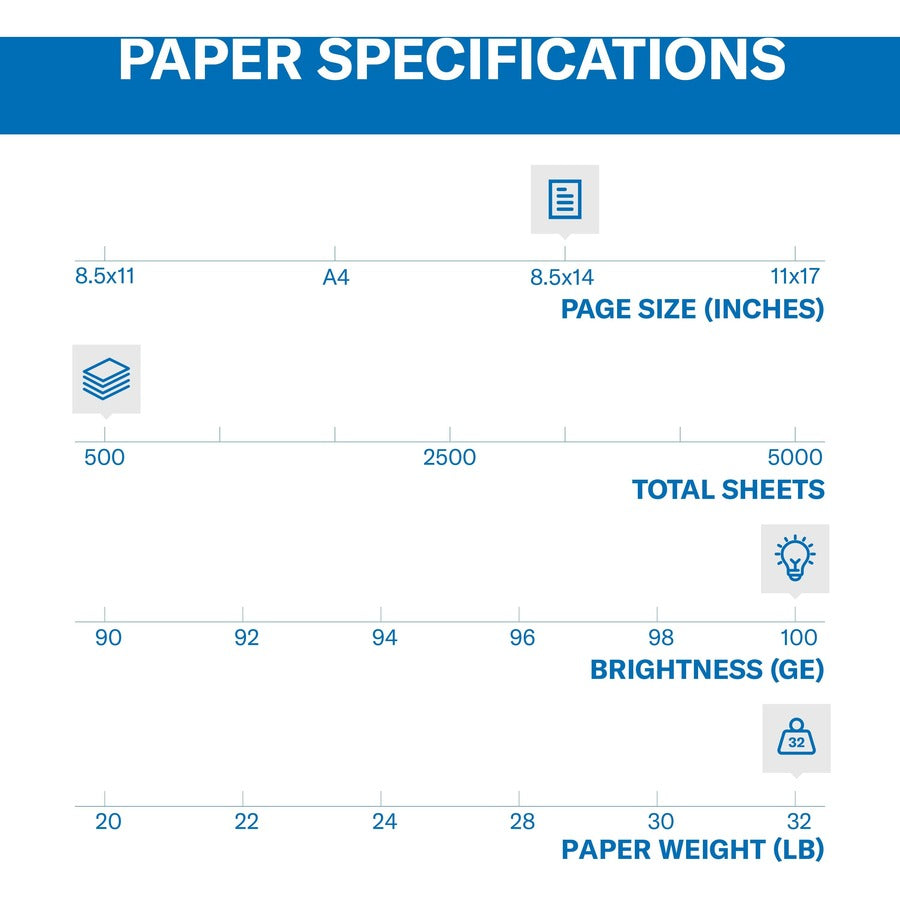 Hammermill Premium Color Copy Paper - White - 102475-NVXC
