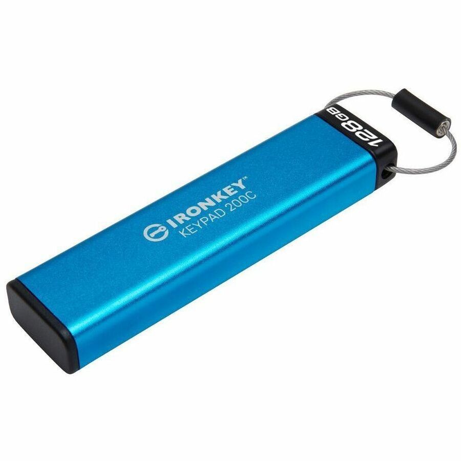 IronKey Keypad 200 128GB USB 3.2 (Gen 1) Type C Flash Drive - IKKP200C/128GB