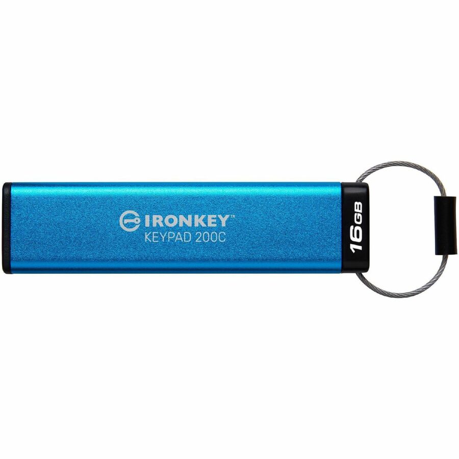 IronKey Keypad 200 16GB USB 3.2 (Gen 1) Type C Flash Drive - IKKP200C/16GB