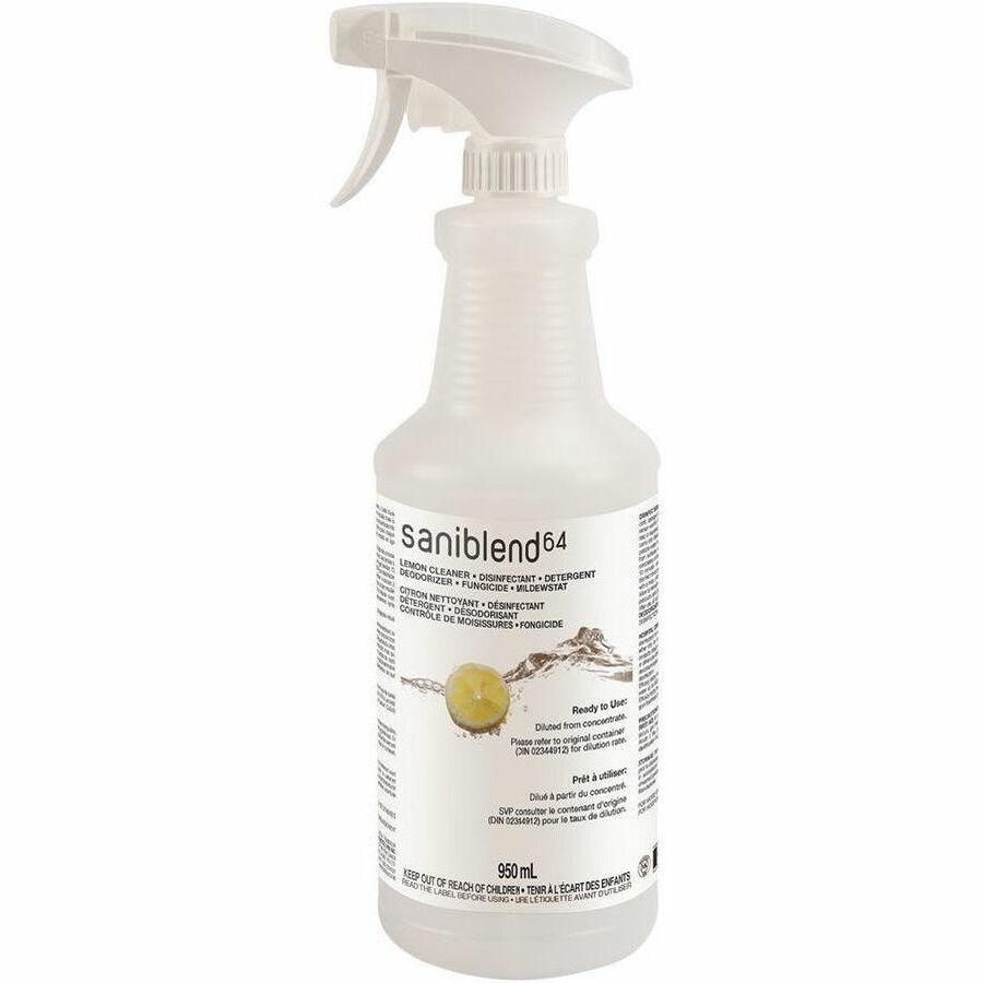 Safeblend Empty Spray Bottle for SaniBlend™ 64 Lemon Cleaner