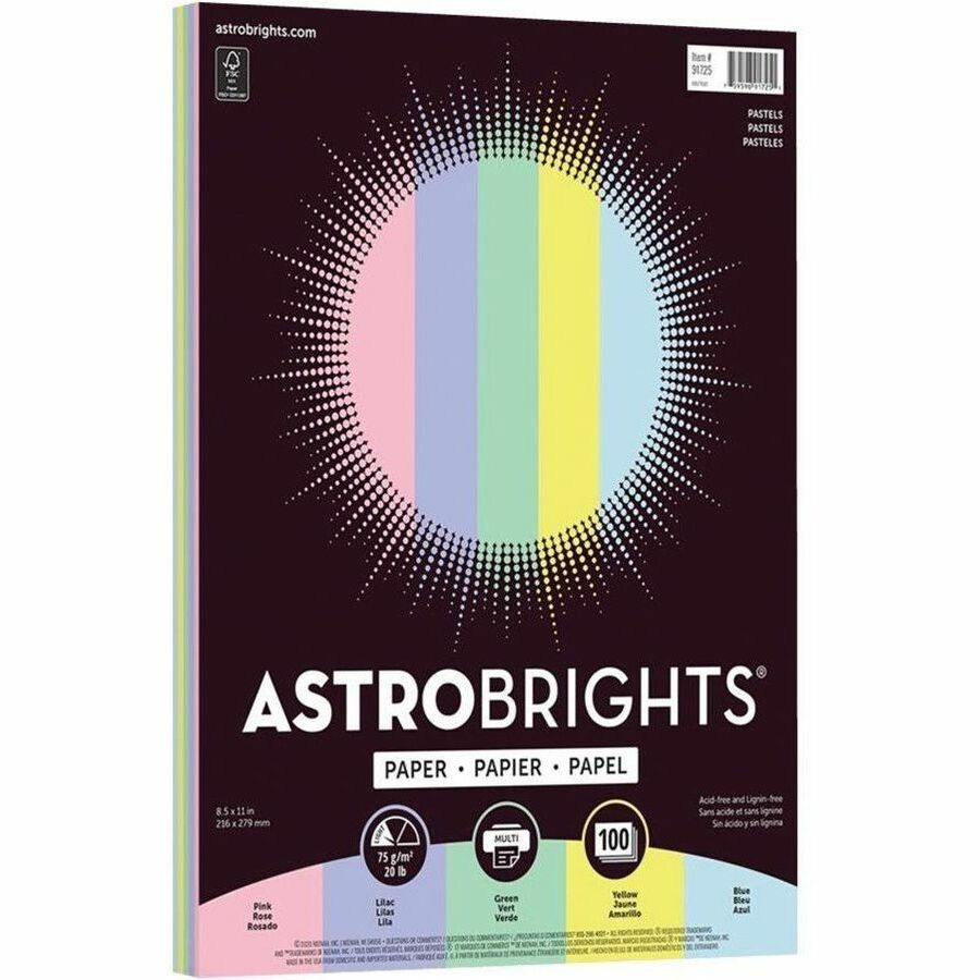 Astrobrights NEEAB91725 Colored Paper