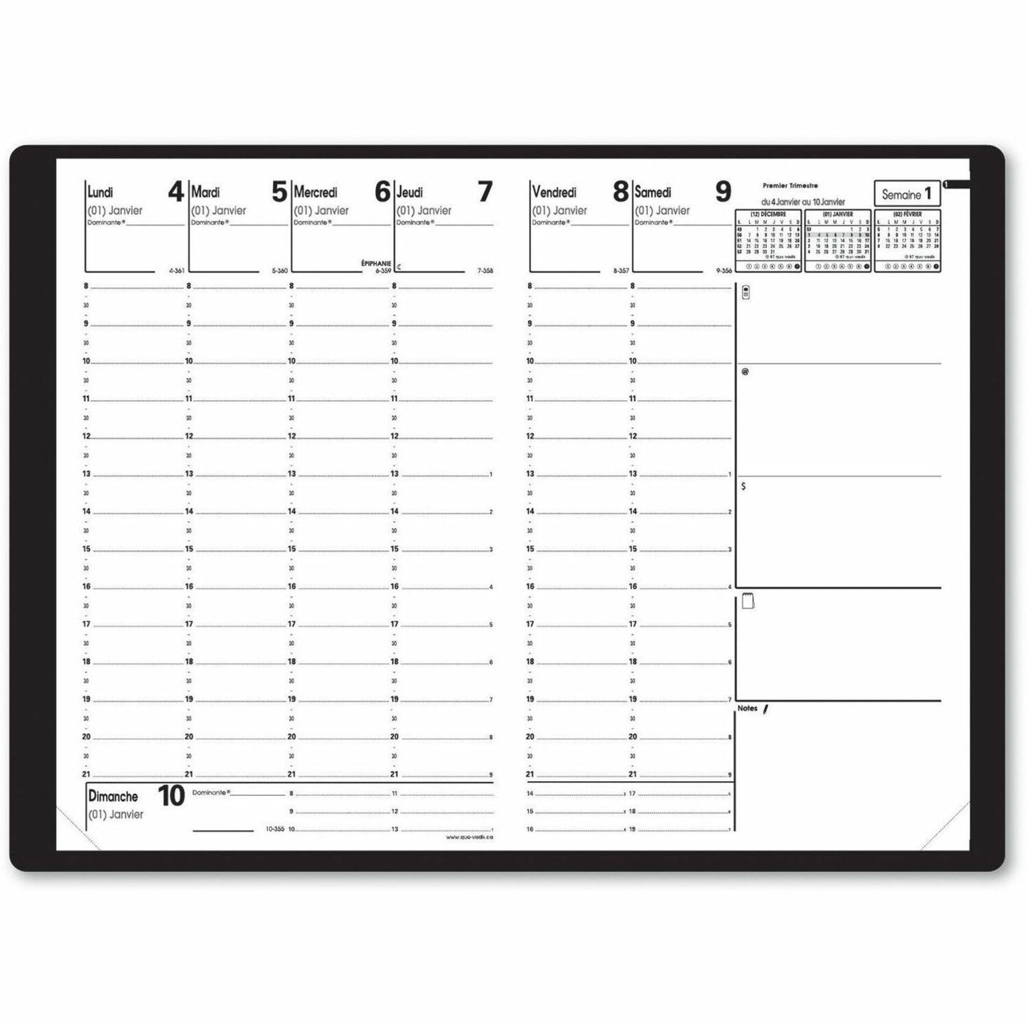 Quo Vadis Minister Academic Diary (2025-2026)