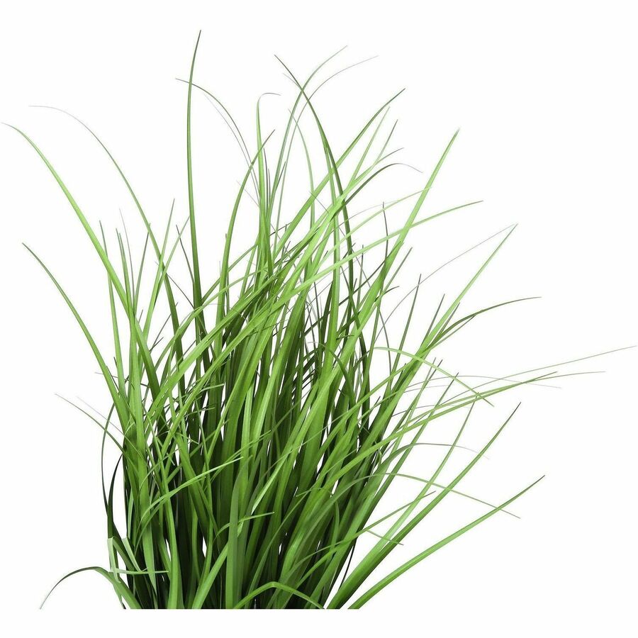 Monarch Specialties Artificial Plant - 23"H / Indoor Grass In A 4" Black Pot - I9575