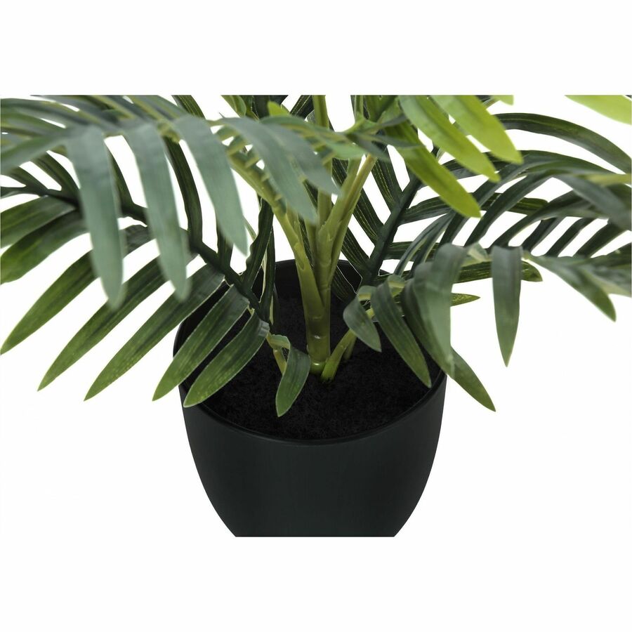 Monarch Specialties Artificial Plant - 20"H / Indoor Palm in a 5" Pot - I9501