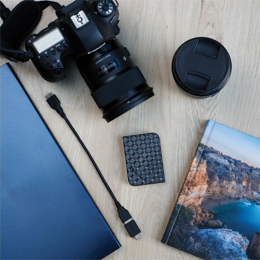 Verbatim Store 'n' Go 1 TB Portable Solid State Drive - External - Black - 53237