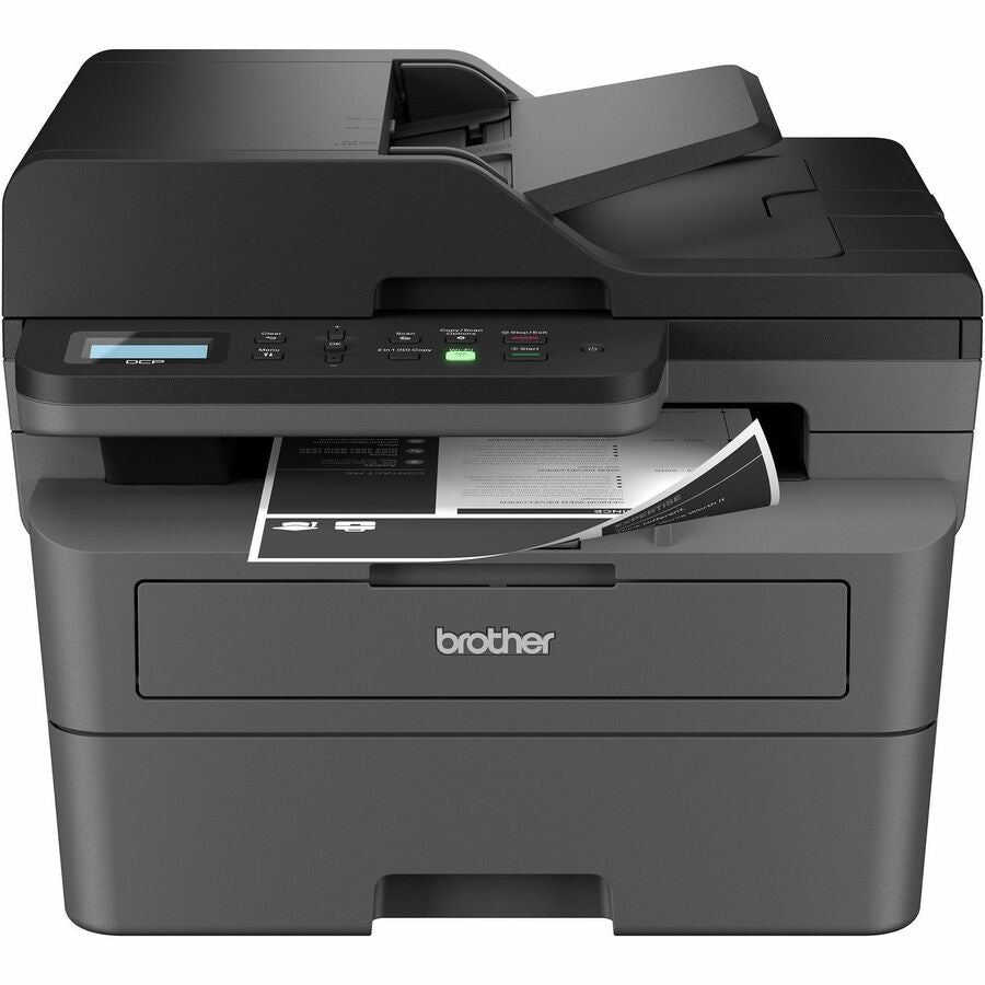 Brother DCP-L2640DW Wireless Laser Multifunction Printer - Monochrome - Gray - DCPL2640DW