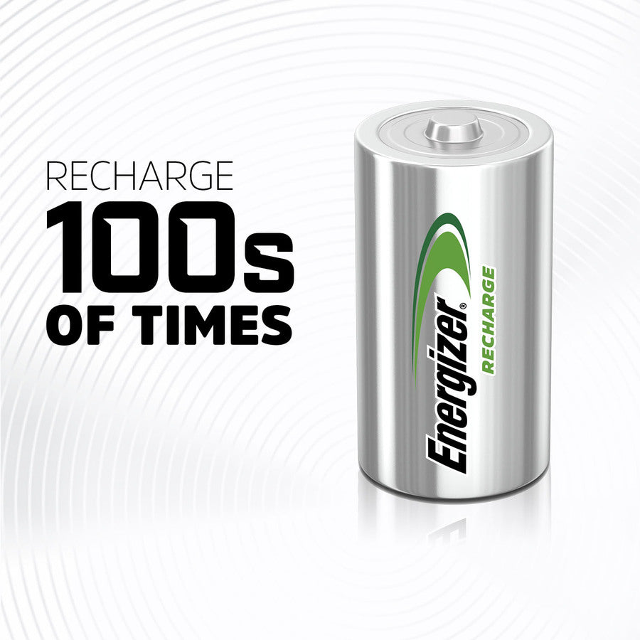 Energizer Recharge Universal Rechargeable C Batteries - NH35BP-2
