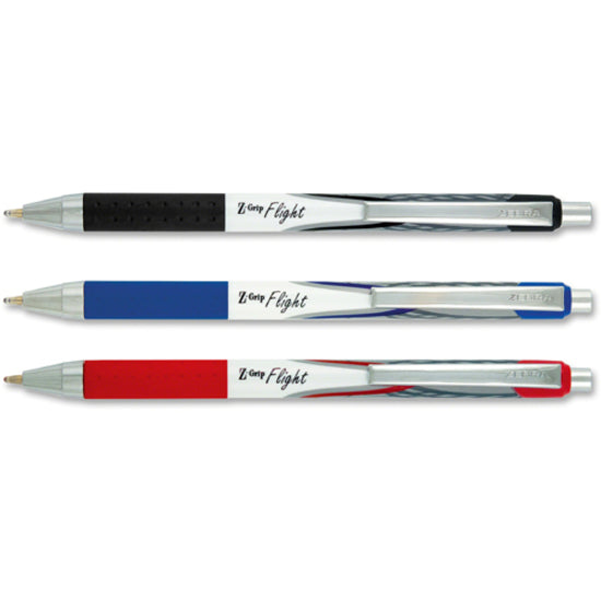 Zebra Z-Grip Flight Retractable Pens - 21910NVXC