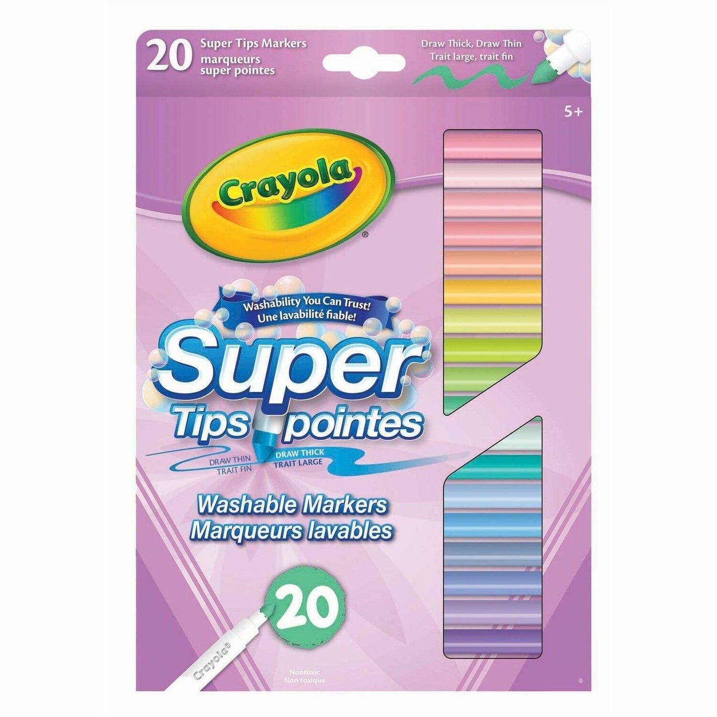 Crayola Super Tips Pastel Markers