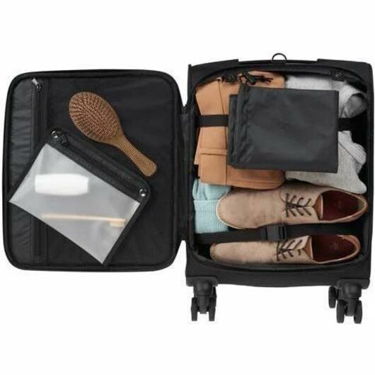 bugatti Madison Carrying Case (Backpack) for 15.6" Notebook, Travel, Accessories - Black - SLG7520BU-BLACK
