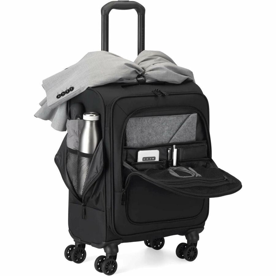 bugatti Madison Carrying Case (Backpack) for 15.6" Notebook, Travel, Accessories - Black - SLG7520BU-BLACK