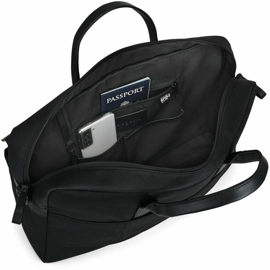 bugatti Madison Carrying Case (Briefcase) for 15.6" Notebook - Black - EXB2613BU-BLACK