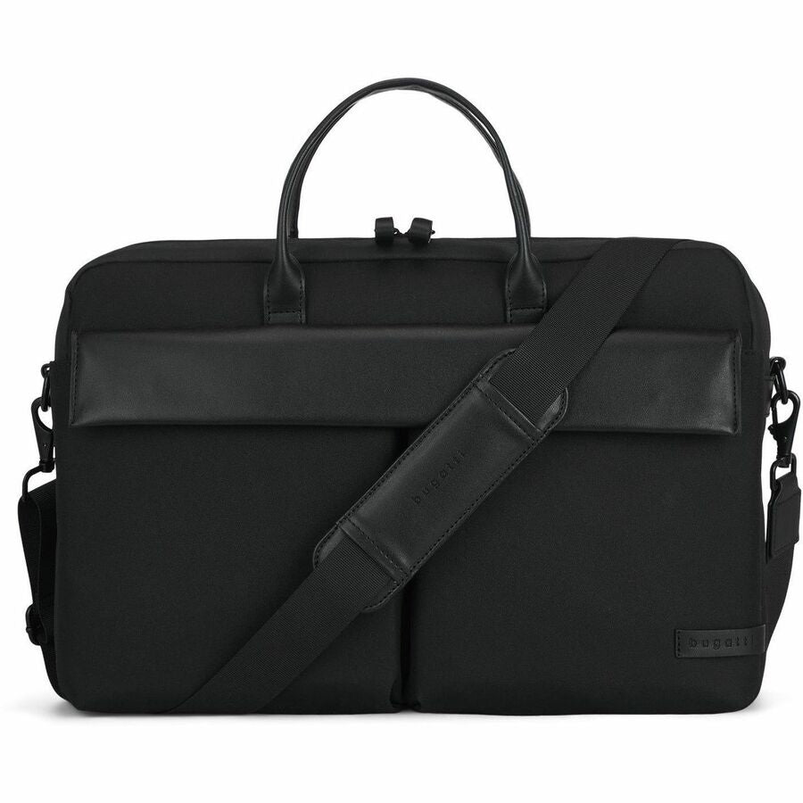 bugatti Madison Carrying Case (Briefcase) for 15.6" Notebook - Black - EXB2613BU-BLACK