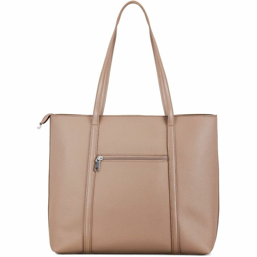 bugatti Pure Carrying Case (Tote) for 14" Notebook, Tablet, Key - Taupe - LBG5054BU-TAUPE