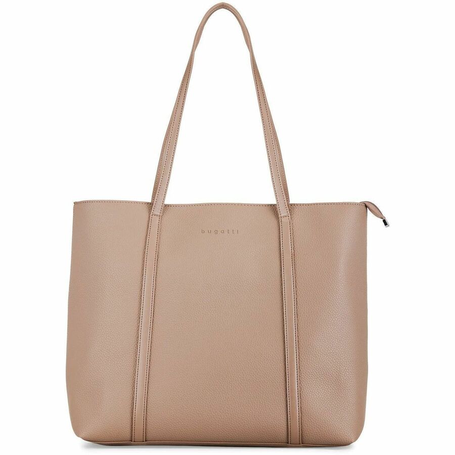 bugatti Pure Carrying Case (Tote) for 14" Notebook, Tablet, Key - Taupe - LBG5054BU-TAUPE