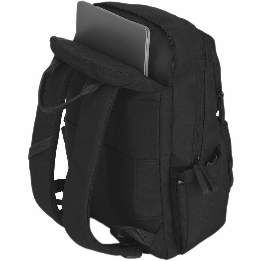 bugatti Madison Carrying Case (Backpack) for 15.6" Notebook - Black - BKP2540BU-BLK