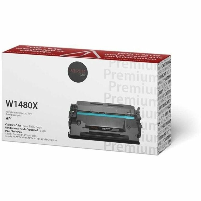 Premium Tone Toner Cartridge - Alternative for Hewlett Packard 148X (W1480X) - Black - NCHPW1480X