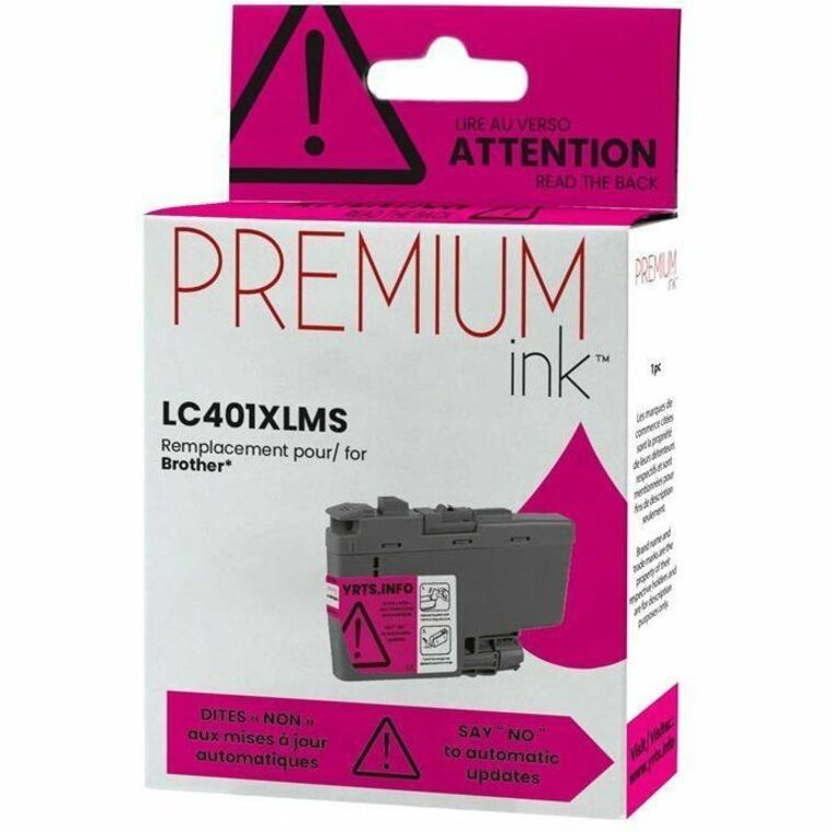Nutone-Densi Inkjet Ink Cartridge LC401XLMS - Dye Magenta - 1 Each - NCBRLC401XLM