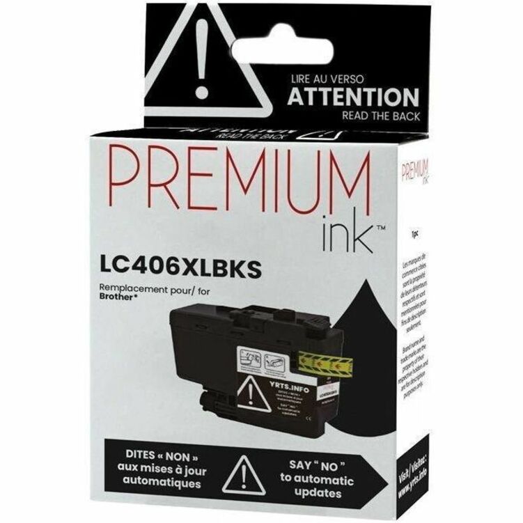Premium Ink Ink Jet - Compatible for Brother LC406XLBKS - Black - NCBRLC406XLBK
