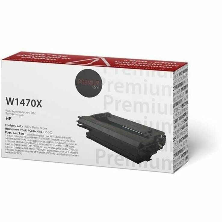 Premium Tone Toner Cartridge - Compatible for Hewlett Packard W1470X/147X - Black - NCHPW1470X
