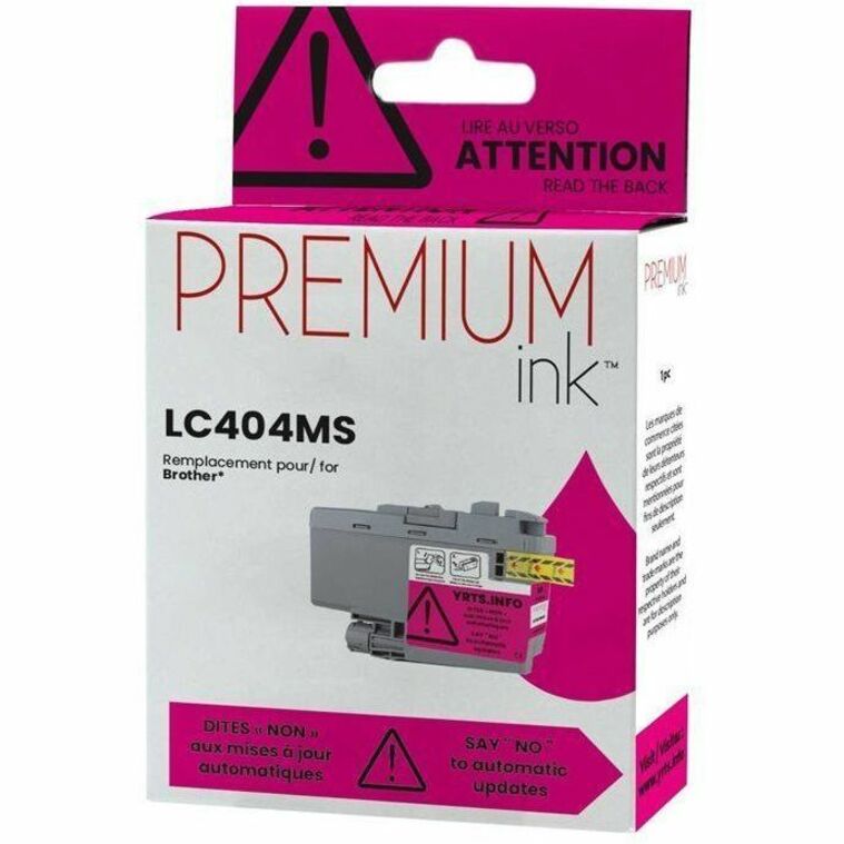 Nutone-Densi Inkjet Ink Cartridge LC404MS - Dye Magenta - 1 Each - NCBRLC404M