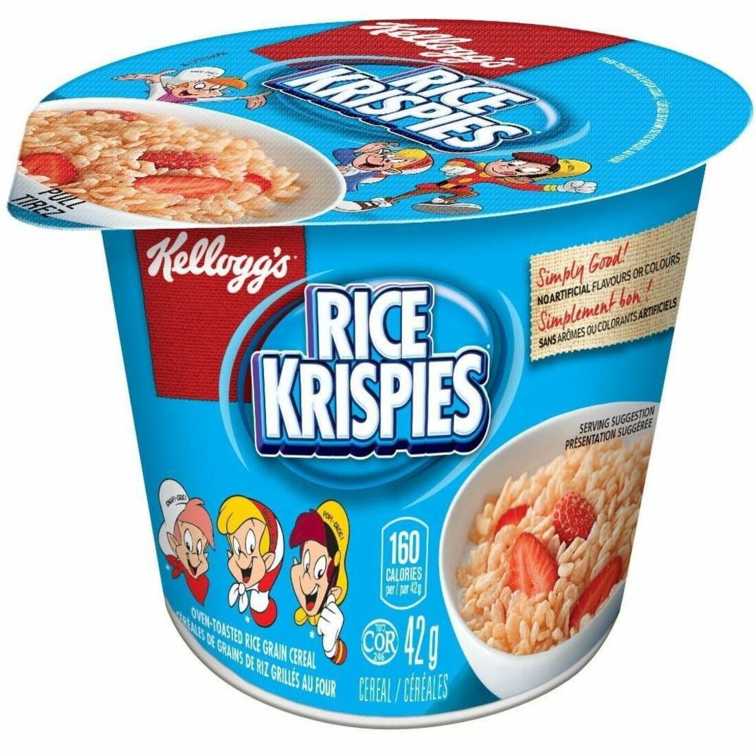 Kellogg's Toasted Rice Cereal Breakfast Cup