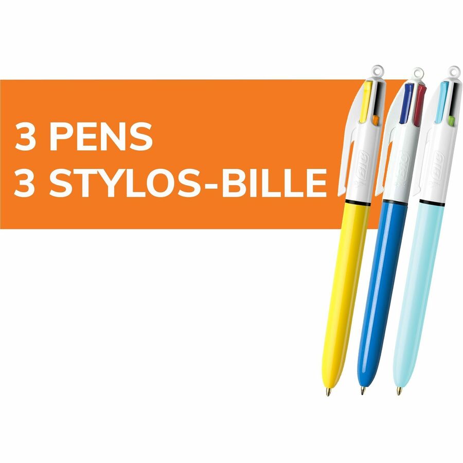 BIC 4-Color Ballpoint Pen - MMXP31-AST