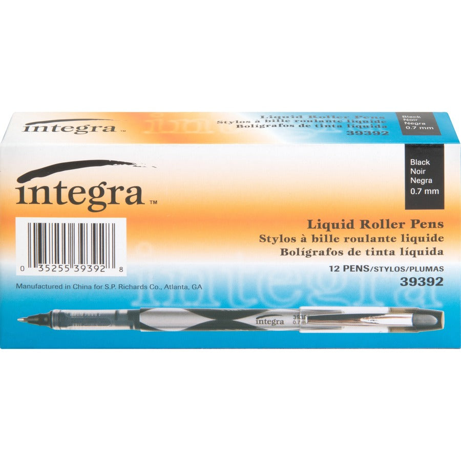 Integra Liquid Ink Rollerball Pens - 39392NVXC