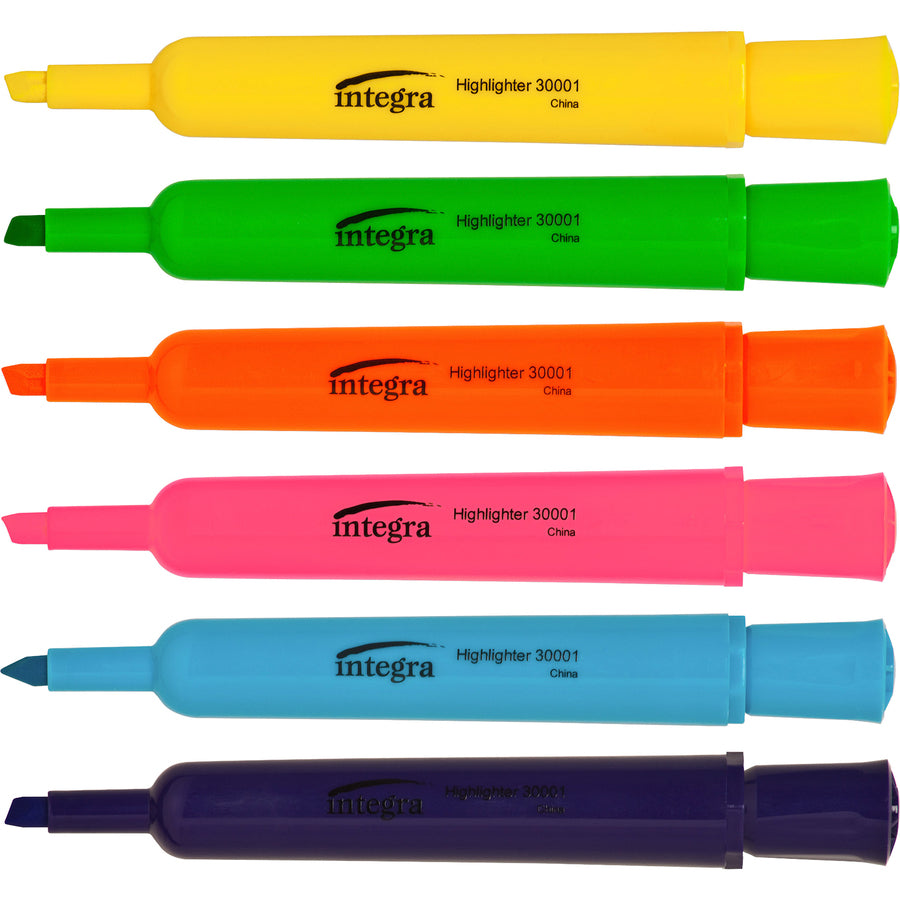 Integra Chisel Desk Liquid Highlighters - 30001NVXC
