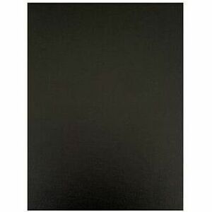 DBLG Import Canvas Board 100% Cotton Primed 3mm 280gr Black 9x12