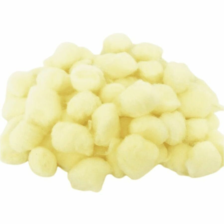 DBLG Import Yellow Cotton (Acrylic) Fluffs